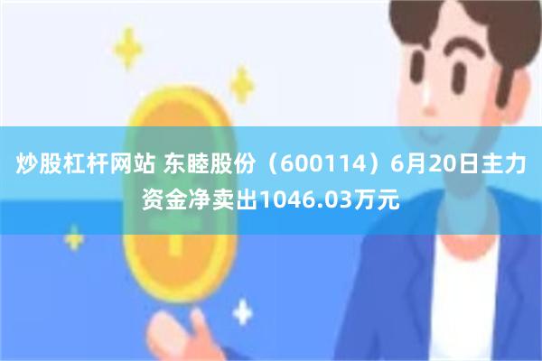 炒股杠杆网站 东睦股份（600114）6月20日主力资金净卖出1046.03万元