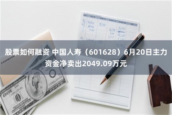 股票如何融资 中国人寿（601628）6月20日主力资金净卖出2049.09万元