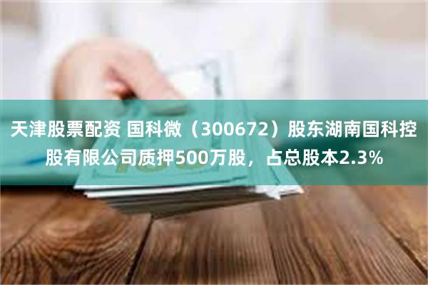 天津股票配资 国科微（300672）股东湖南国科控股有限公司质押500万股，占总股本2.3%