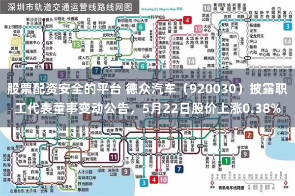 股票配资安全的平台 德众汽车（920030）披露职工代表董事变动公告，5月22日股价上涨0.38%