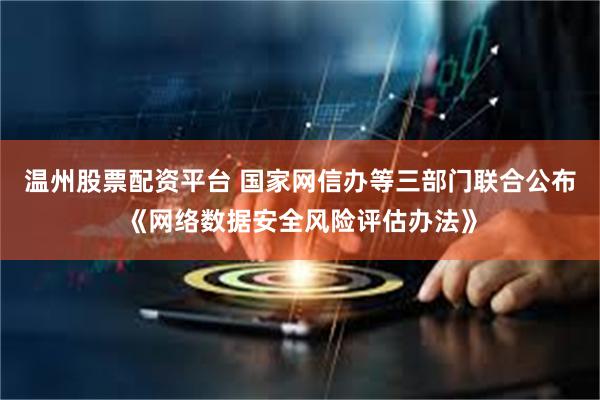 温州股票配资平台 国家网信办等三部门联合公布《网络数据安全风险评估办法》