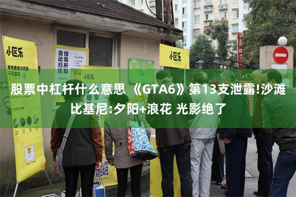 股票中杠杆什么意思 《GTA6》第13支泄露!沙滩比基尼:夕阳+浪花 光影绝了
